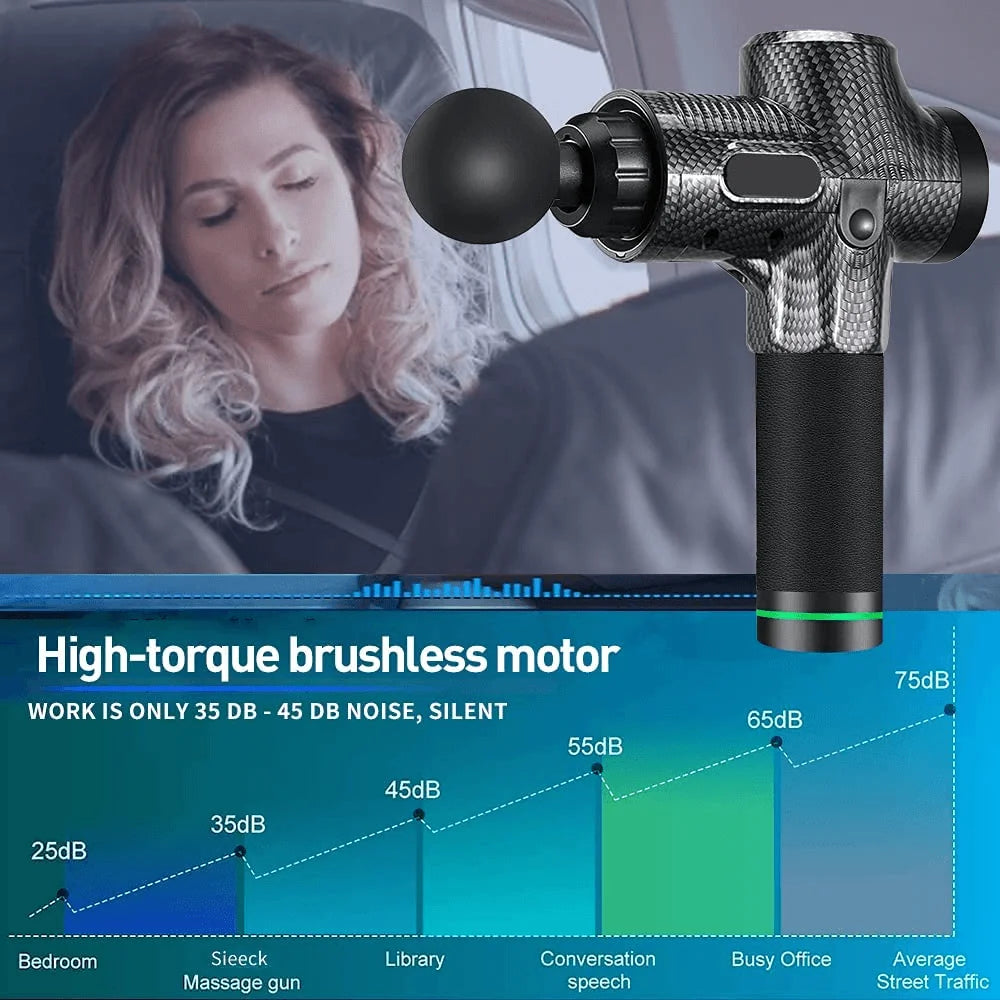 Deep-Tissue Massage Gun