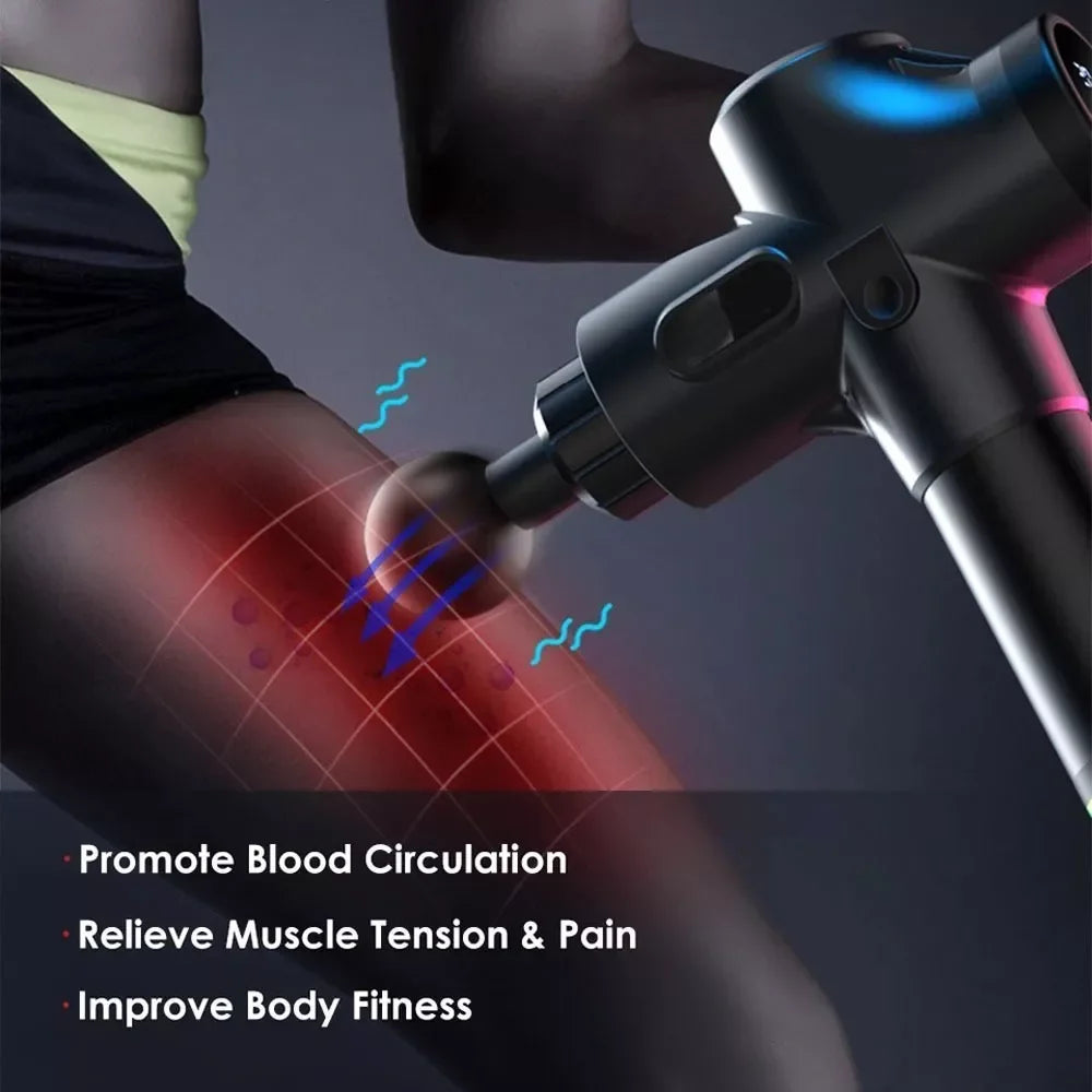 Deep-Tissue Massage Gun